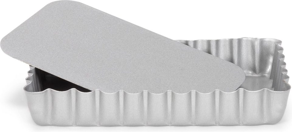 Patisse quichevorm Mini Losse Bodem Zilver 13 x 8 cm