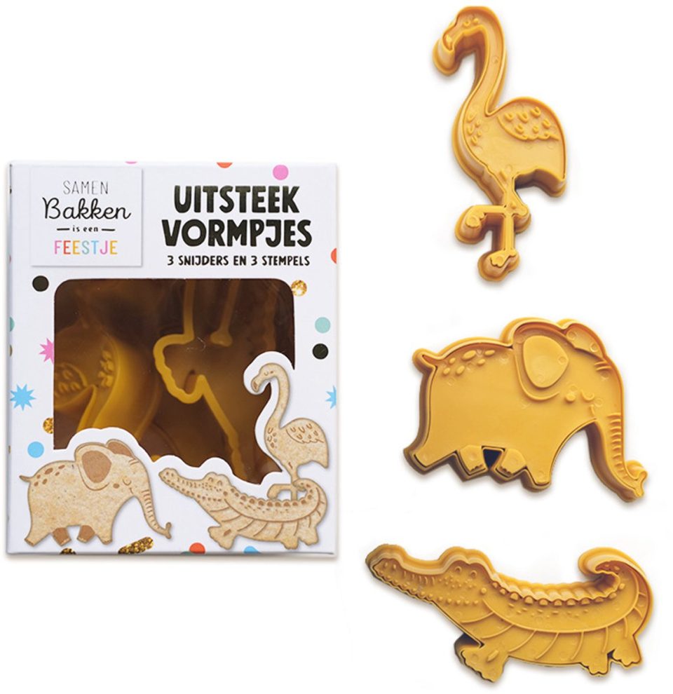 Wonders at Home Official uitsteekvormpjes Koekjes Dieren