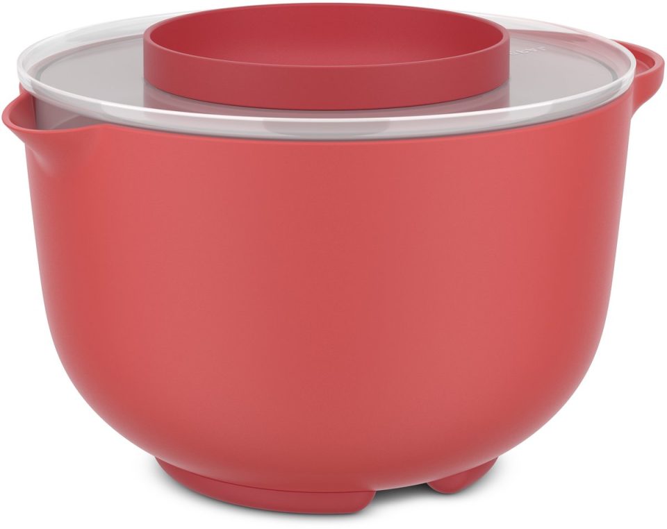 Mepal beslagkom met spatdeksel Chef it Schaal Magnetron- en Bakspullen Coral 3 l