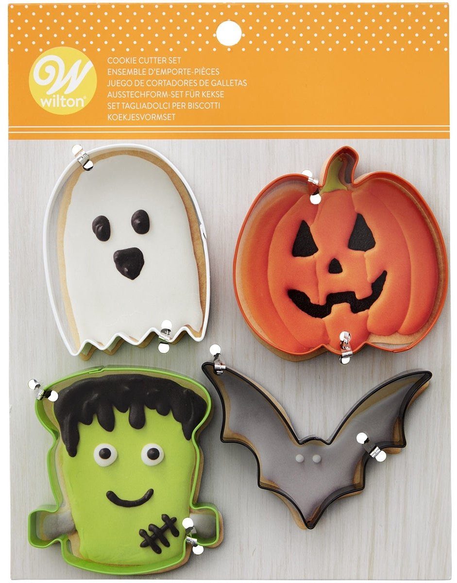 Wilton uitsteekvormpjes Halloween Set/4