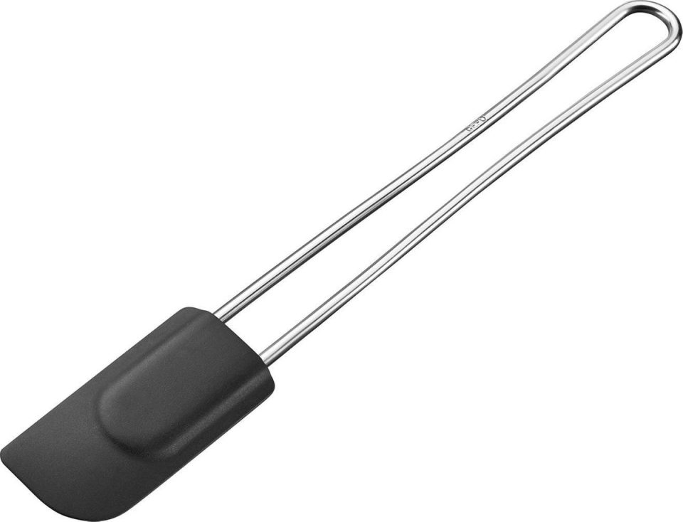 Gefu Deegschraper cremoso -zwart siliconen 25 cm