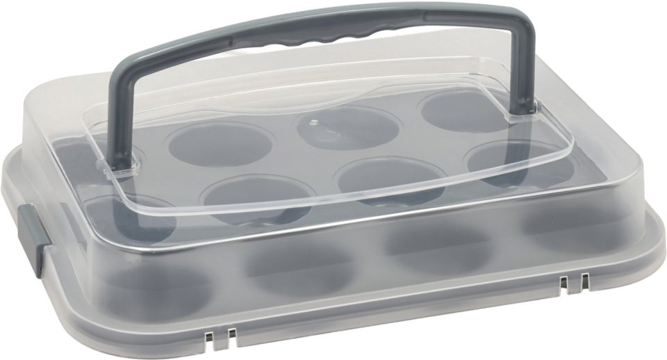 Funktion muffinvorm Grijs 36,6 x 27 x 7,3 cm