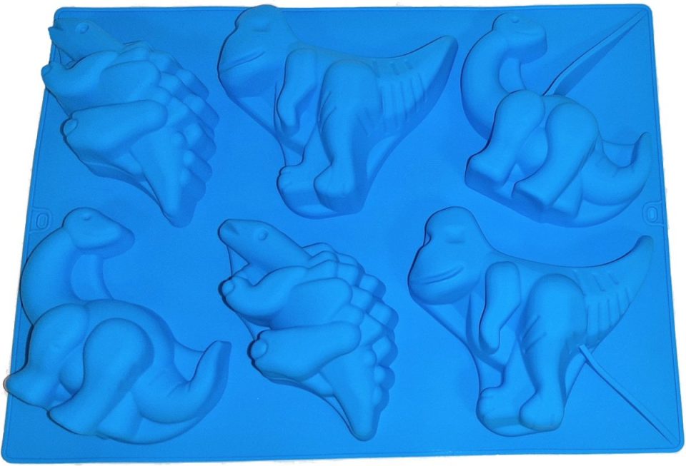 eizook Dinosaurus bak vorm groot koek deeg ijs