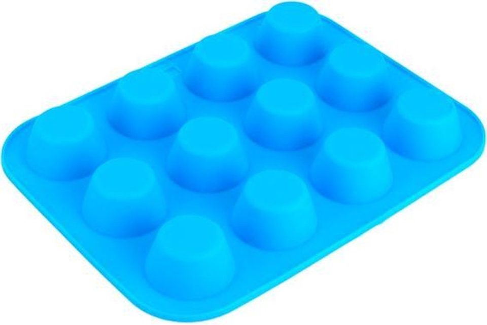 Jumada bakvorm 's cupcake vorm blauw (12 stuks)