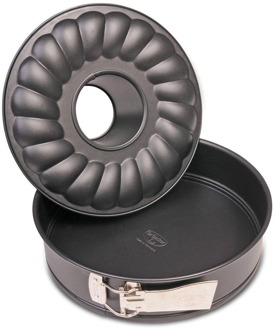 Famanu springvorm met platte en buisbodem Ø 24 cm (1 stuks)