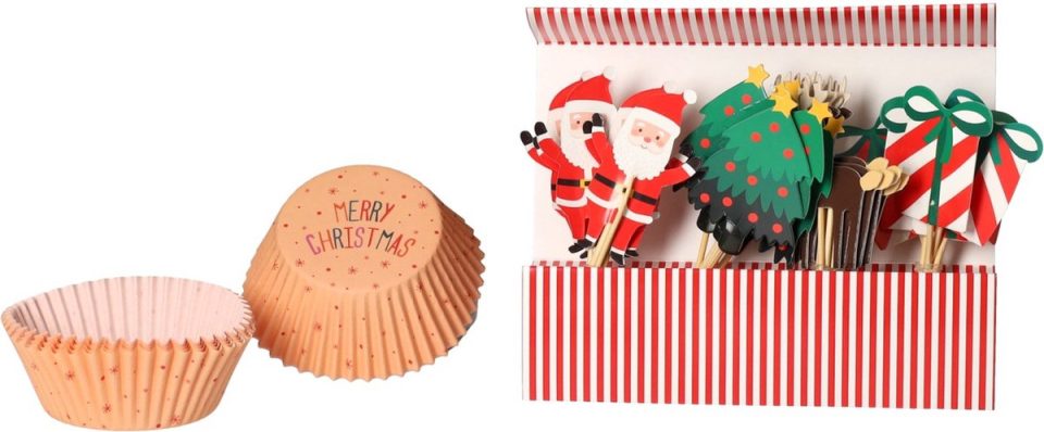 H@S Decoration cakevorm set 48dlg