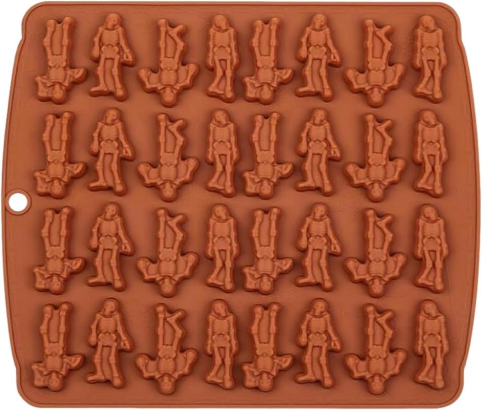 KZQ Siliconen Skelet Vorm voor Chocolade en Snoep