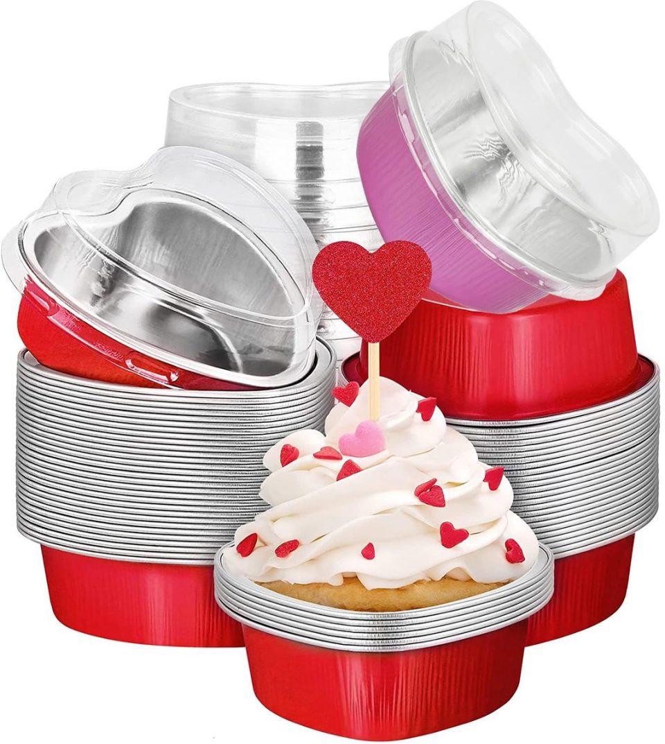 carmdering Muffin vormpjes 100 ml (50 stuks)