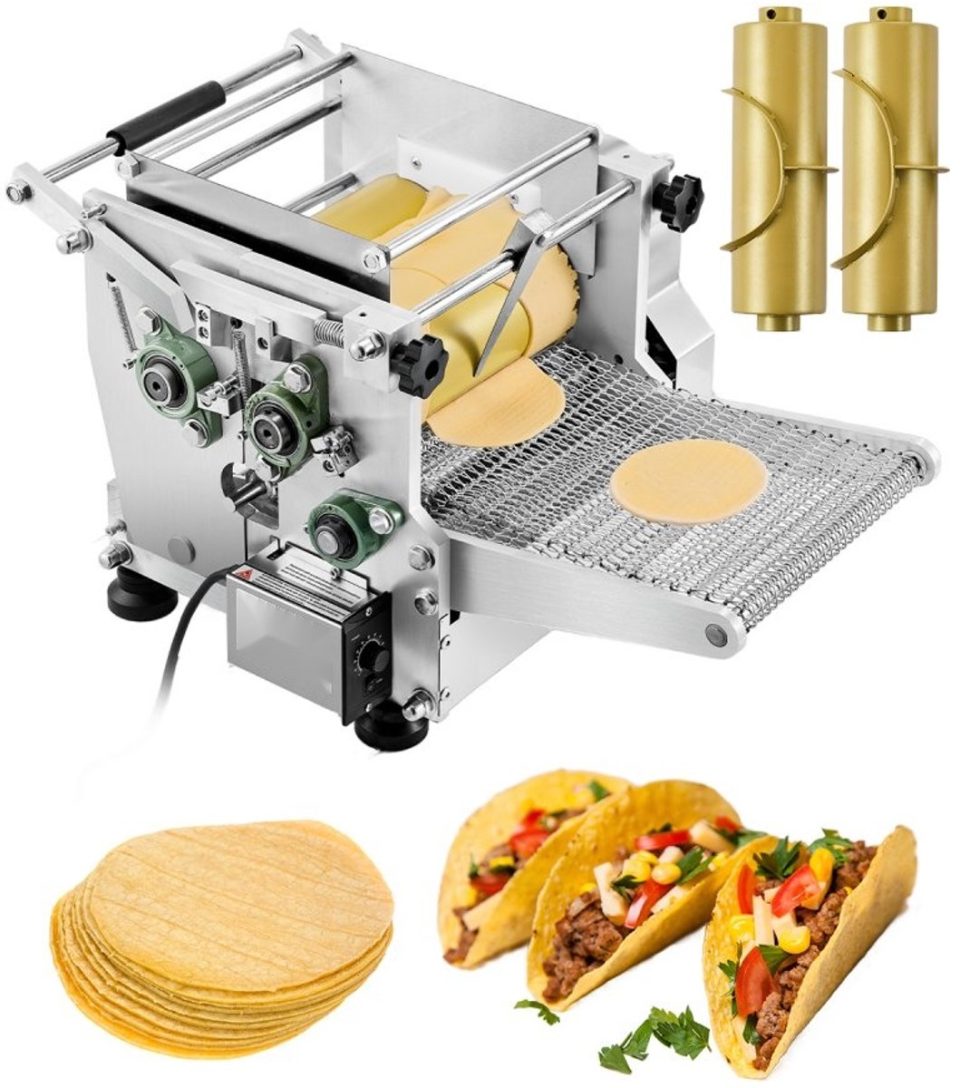 YF Elektrische Tortillamaker Automatische Tortillamachine/Tortillapers 15 cm