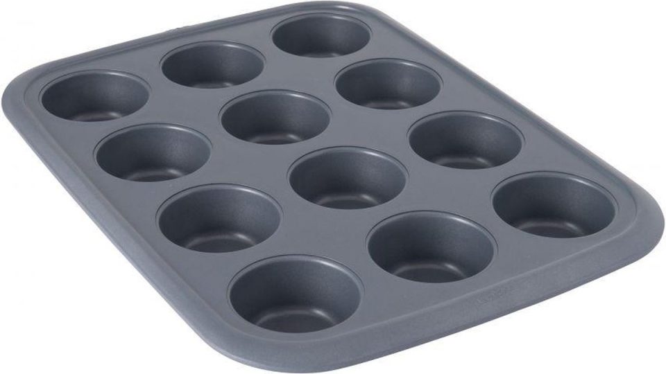 Berghoff muffinvorm GEM met 12 cups Grijs PFAS-vrij