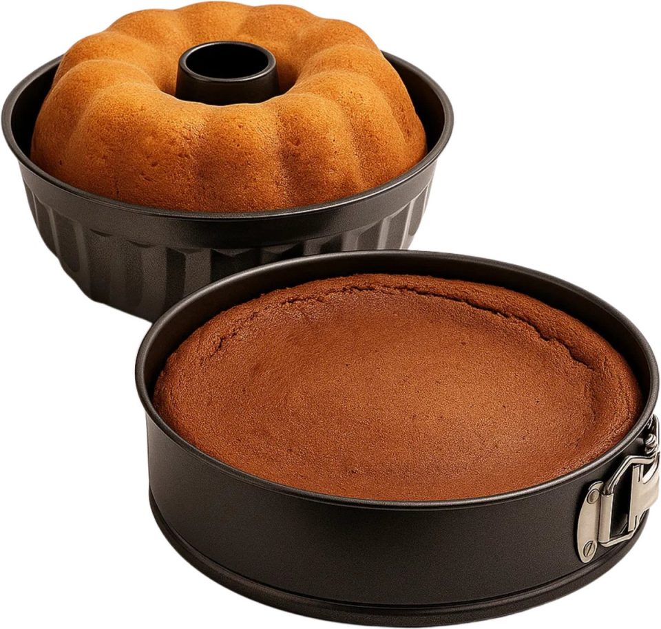 Lomera springvorm 2-Delige Bakvormenset Traditionele