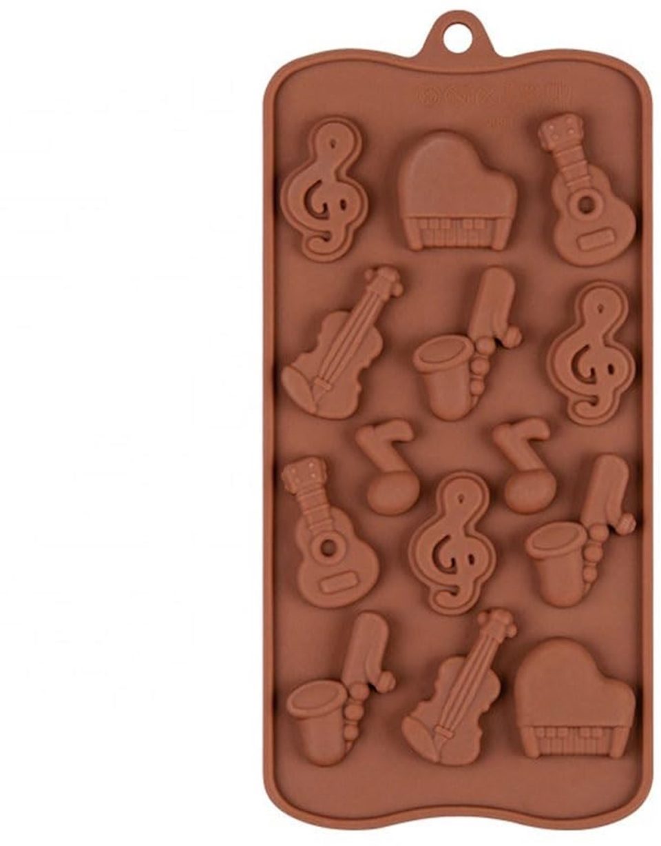 Duraxl bakvorm Siliconen Muziekinstrumenten 23 x 10 cm
