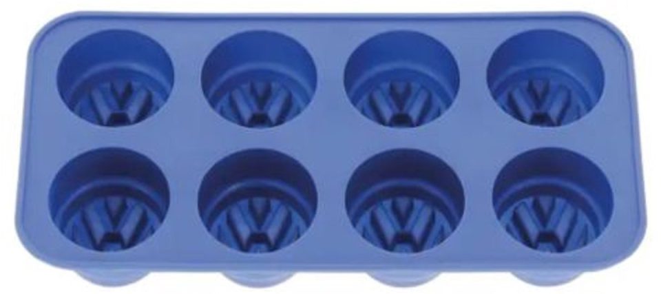 Volkswagen bakvorm Logo Siliconen ijsblokjes/ Donkerblauw