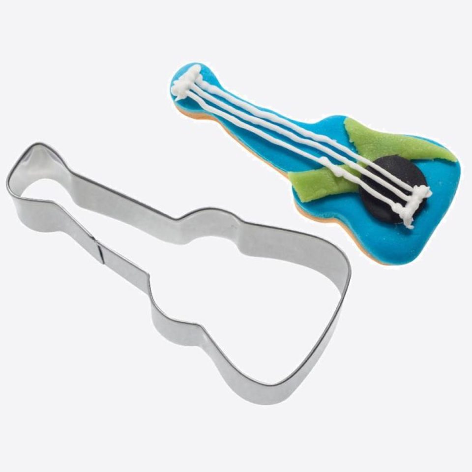 Westmark uitsteekvorm uit rvs gitaar 8,1 x 3,5 x 2,2 cm