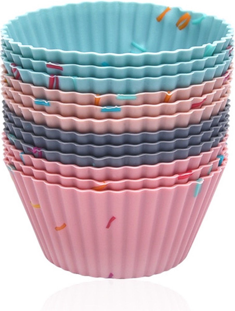 Oliva's bakvorm Cupcake vormpjes (16 stuks)