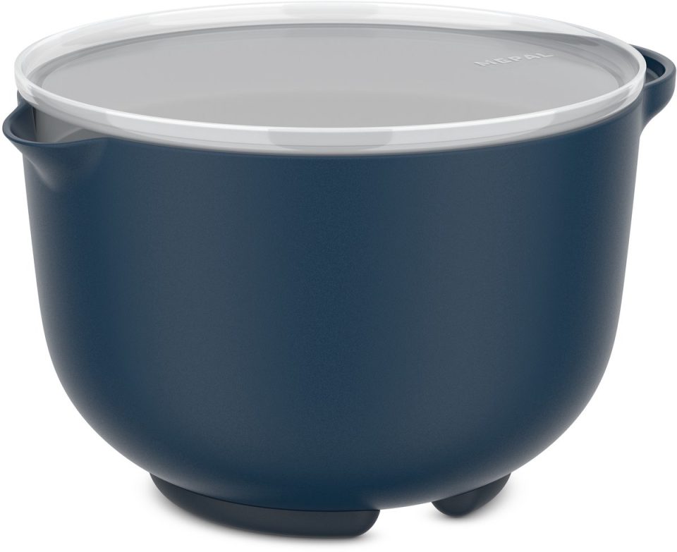 Mepal beslagkom met deksel Chef it Navy 1,5 l