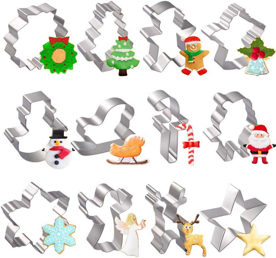 Joyoldelf Kerstkoekjesvormpjes, Kerstkoekjesvormpjes (12 stuks)