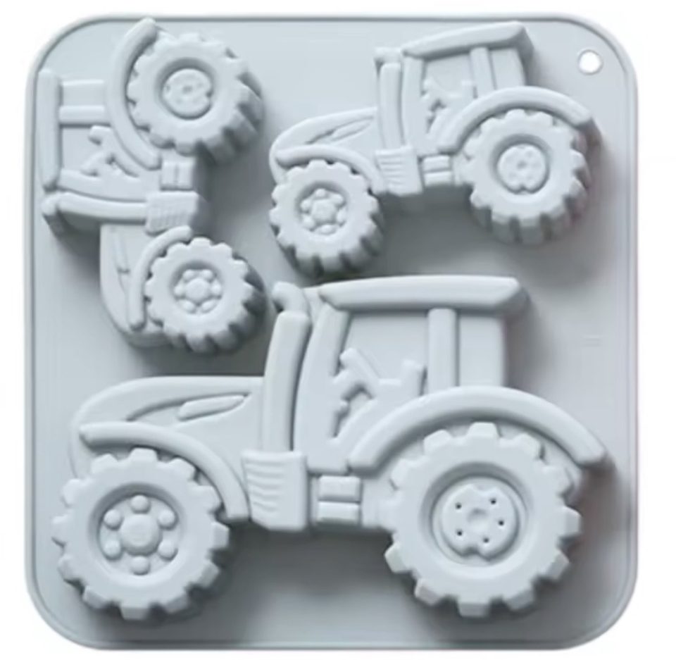 KimDo Siliconen Tractor Mal 3 Vormen