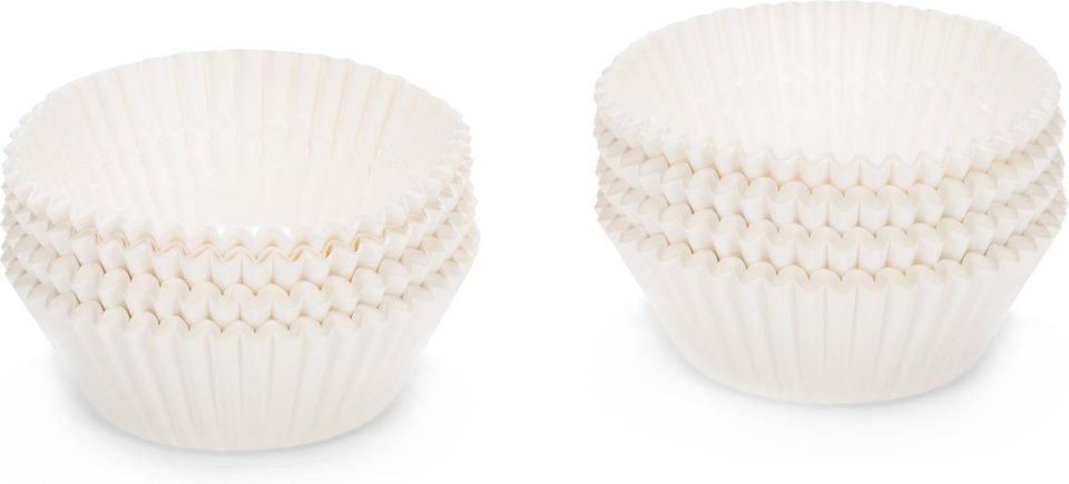 Patisse cupcakevormpjes Wit ø 6,5 cm (200 stuks)