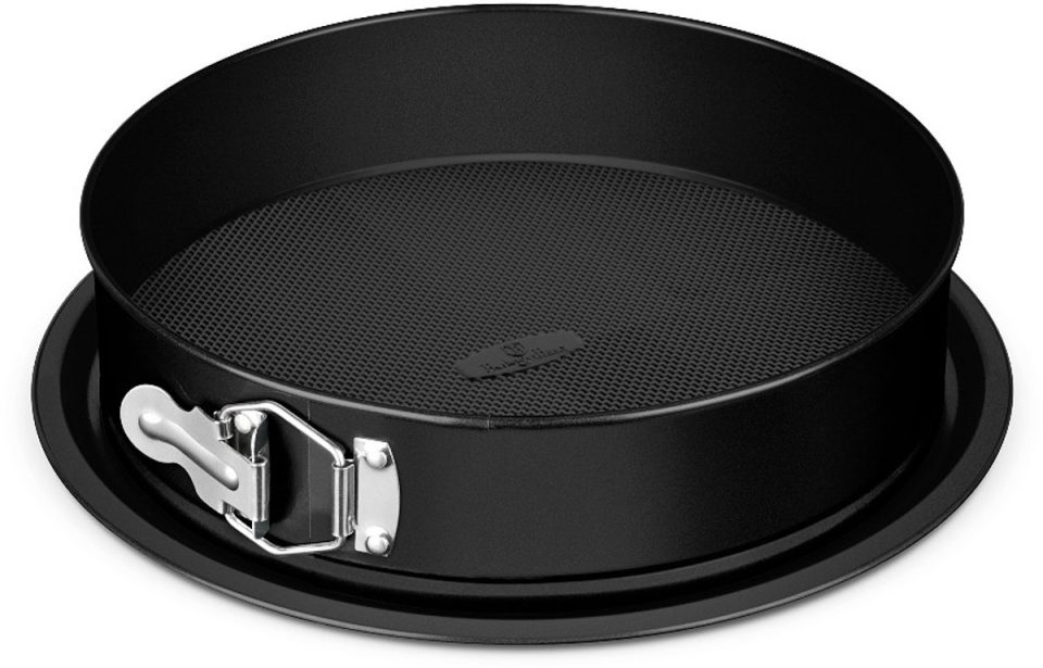 BerlingerHaus taartvorm met antiaanbaklaag uit de Matte Black Collection