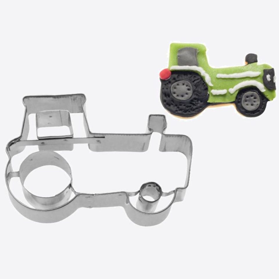 Westmark uitsteekvorm uit rvs 2D tractor 8,1 x 5,4 x 2,2 cm