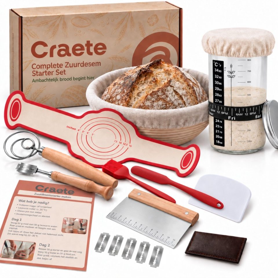 Craete Zuurdesem Starter Set Brood Bakken
