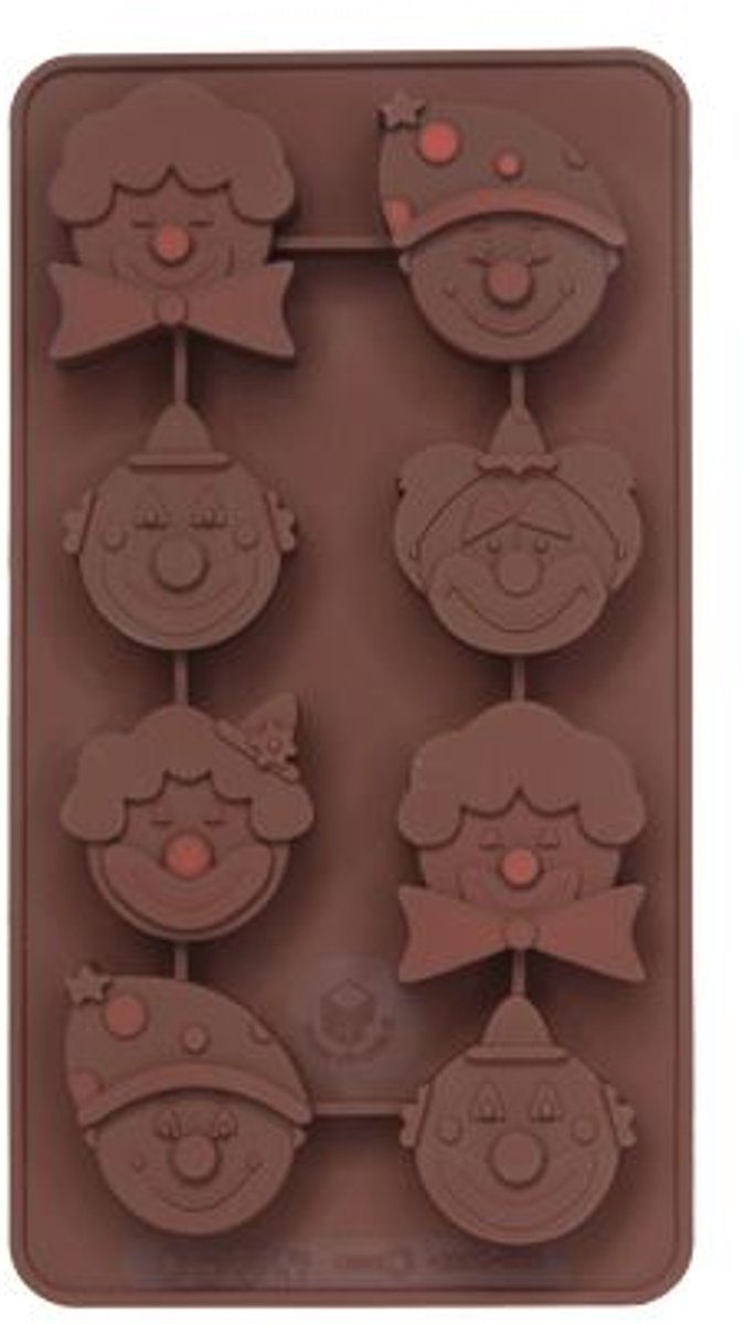 Sif chocoladevorm Chocoflex Clown Silico (8 stuks)