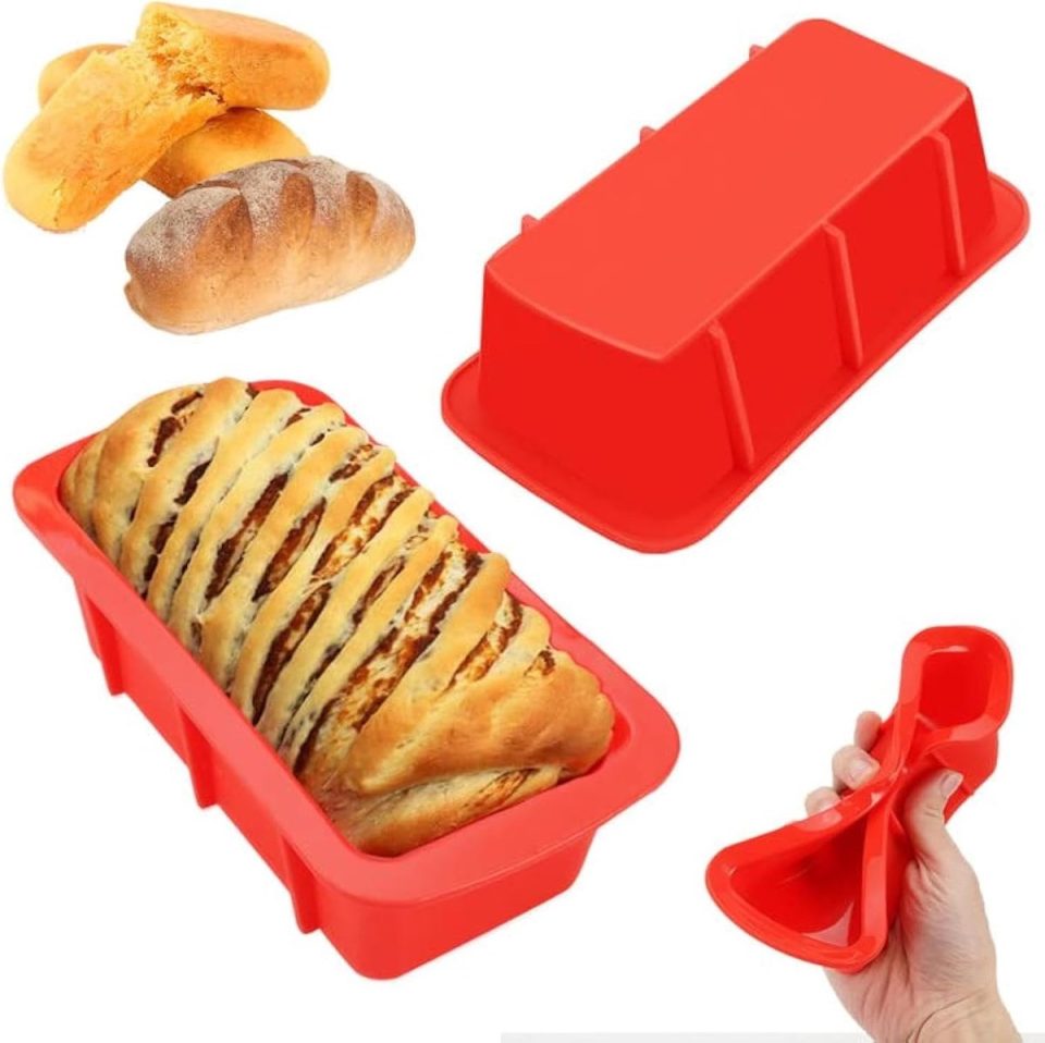 Famanu broodbakvormen Siliconen set van 2 650 g