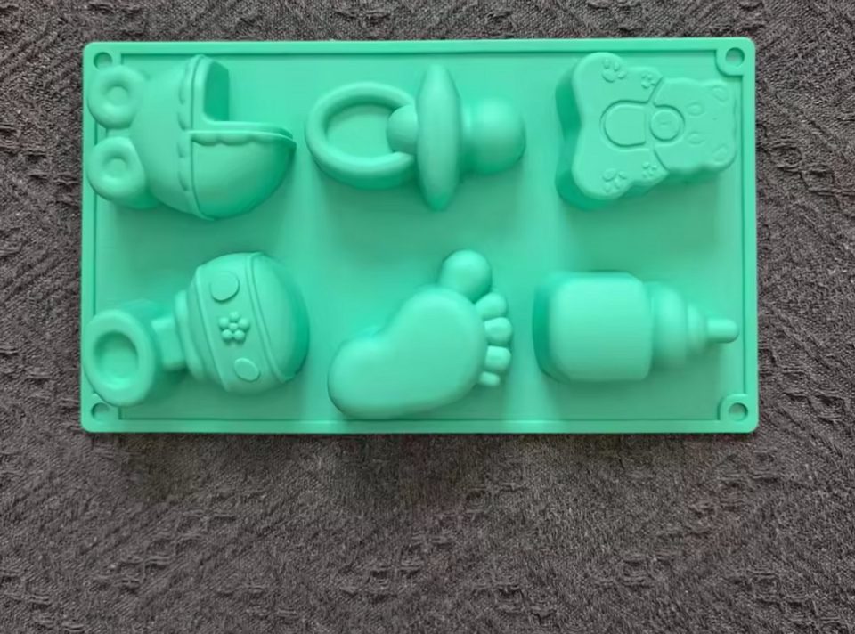 New Age Devi Set Siliconen Bakvormen voor Baby Set van 6