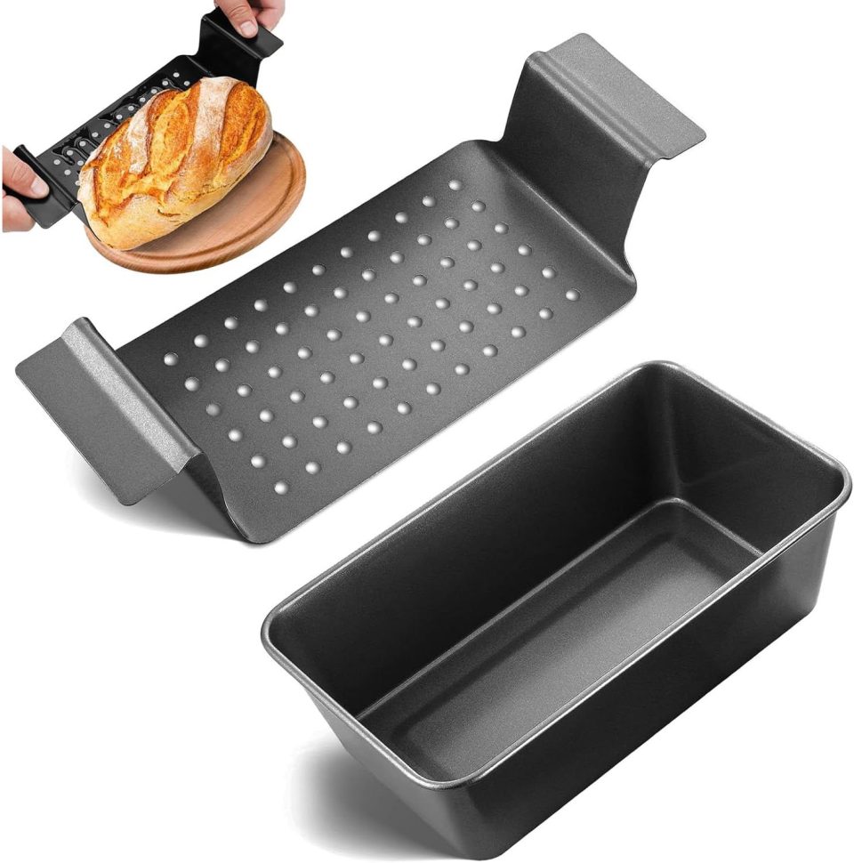 Aimason cakevormen 2-delige zwart 25 x 14,5 x 7,5 cm