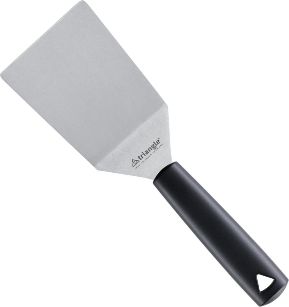 Triangle paletmes met Ergonomische Knik Zwart 12 cm