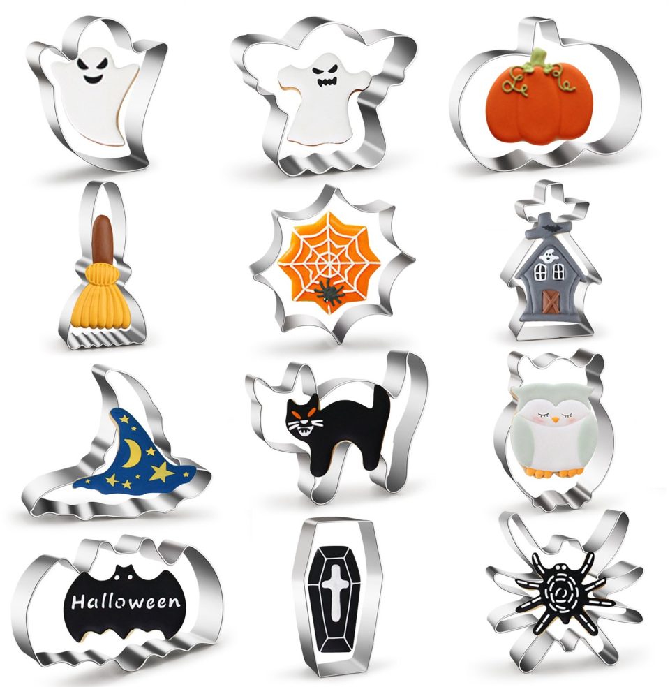 Fliti Halloween koekjesvormen set (12 stuks)