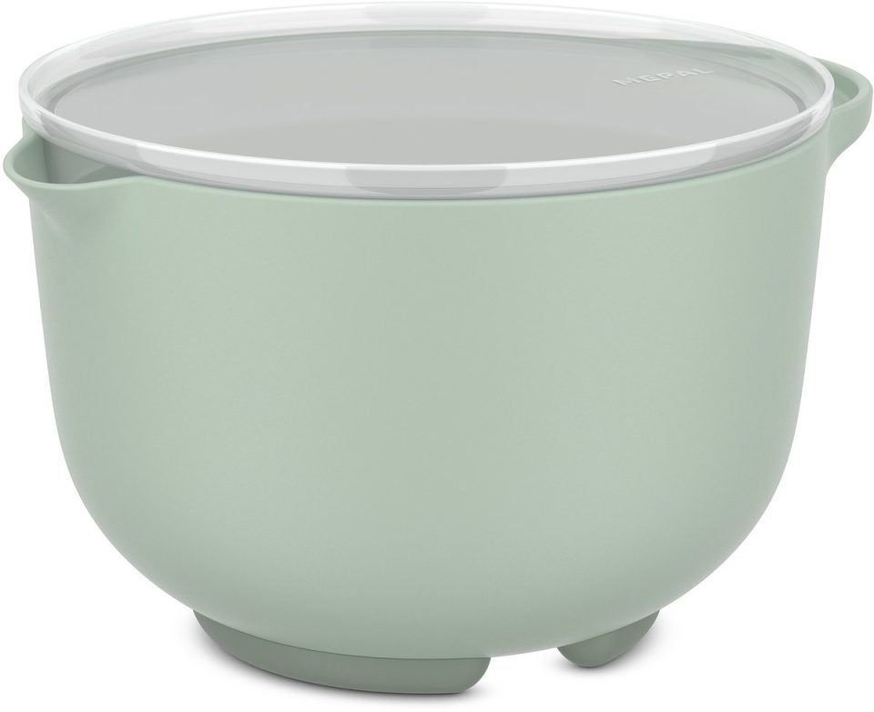 Mepal beslagkom met deksel Chef it Schaal Magnetron- en Bakspullen Nordic sage 1,5 l