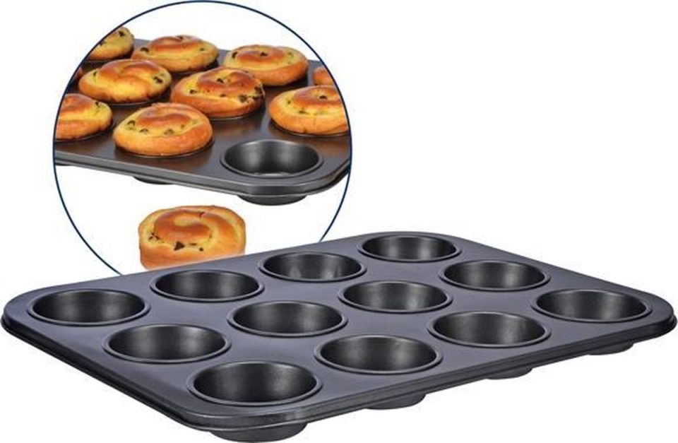 Haushalt 18018 muffin vorm voor 12 muffins