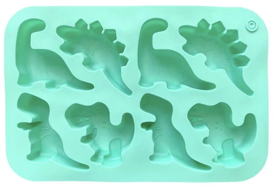 KimDo Siliconen Dino Mal 8 Vormen
