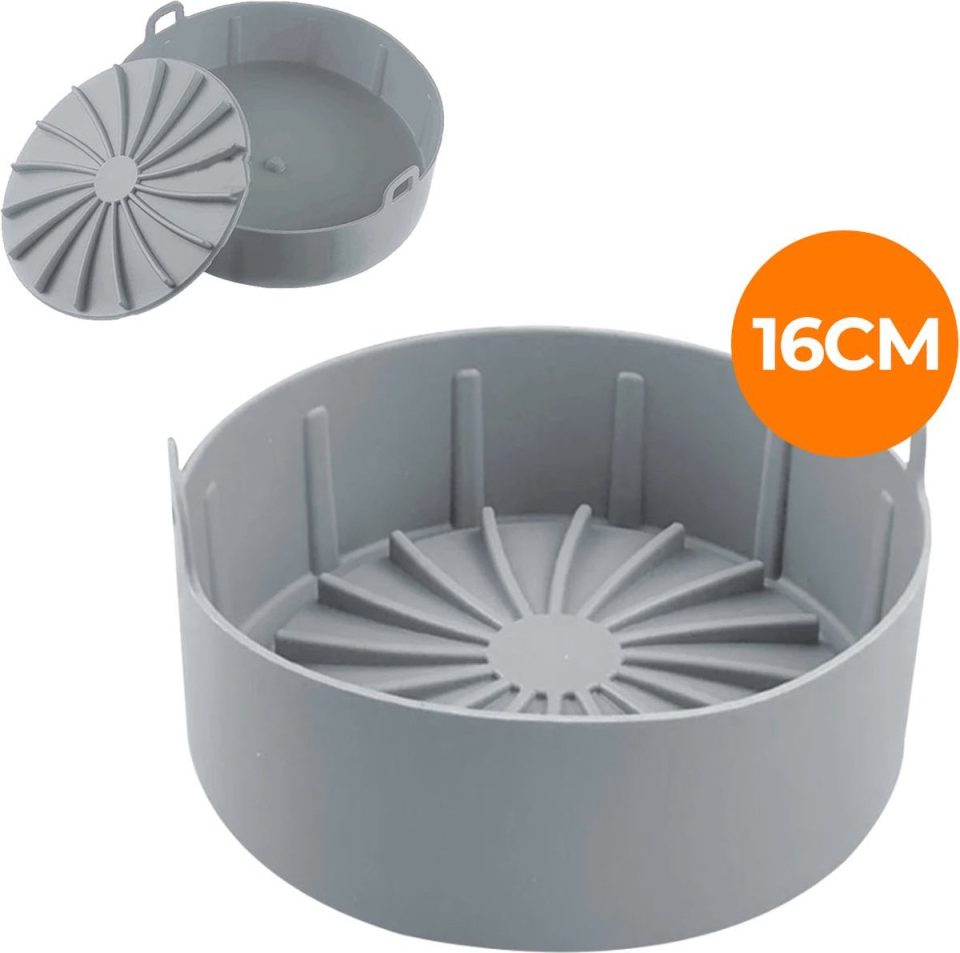 Maison & Kitchen Airfryer Siliconen Bakje Accessoire voor heteluchtfriteuse