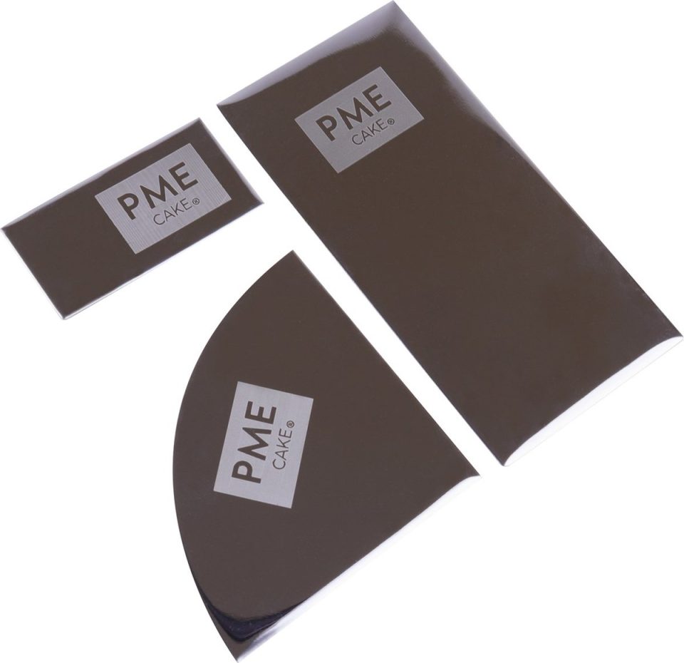 PME Mini Flexibele Zijkant Schrapers set van 3