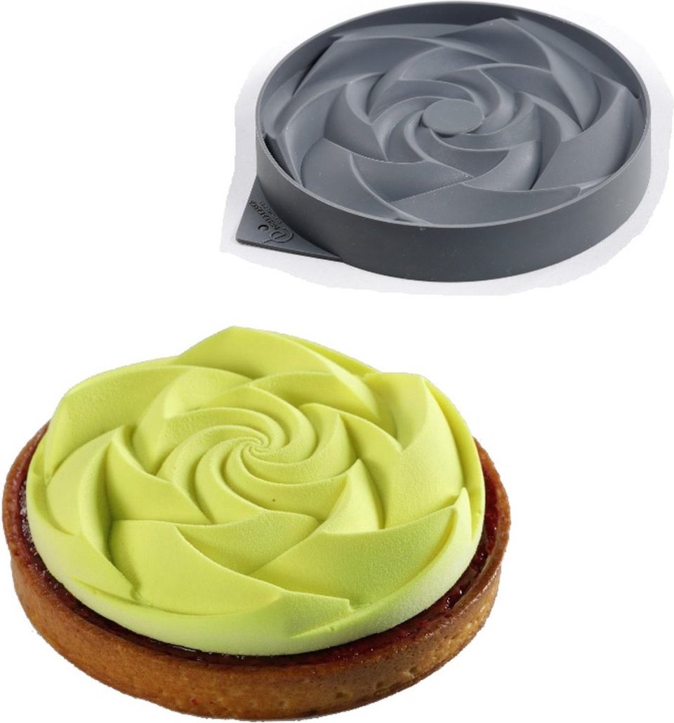 Dinara Kasko Siliconen Vorm Tart Diamond Ø14x2,5cm ()**
