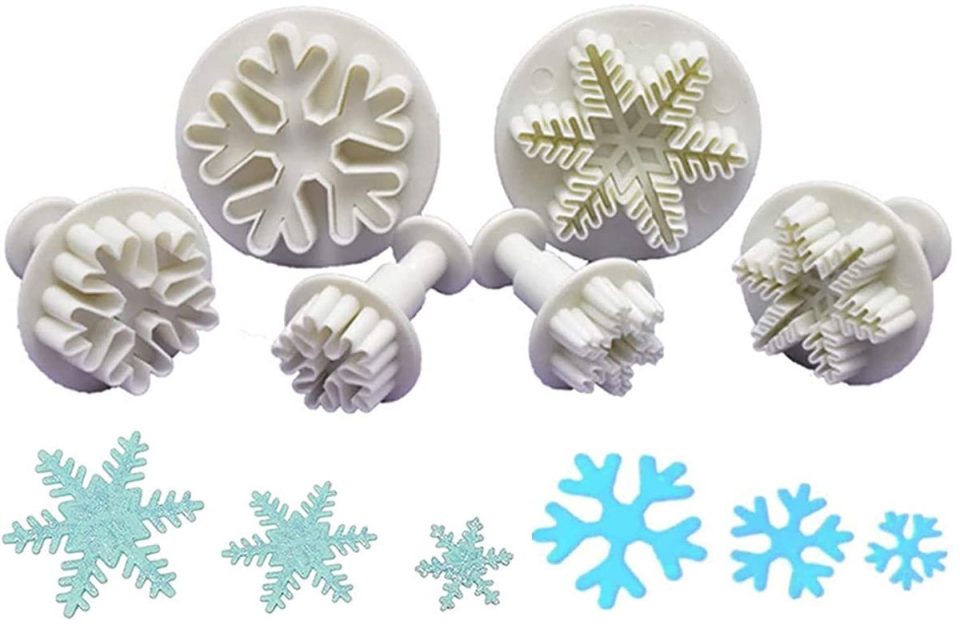 MaoNativey Set van 6 fondant koekjesvormpjes