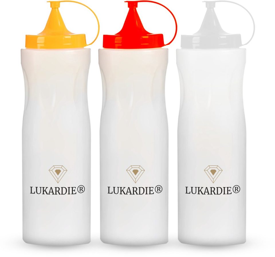 Lukardie 3X Doseerfles XL Poffertjes Saus Beslag 400 ml (3 stuks)