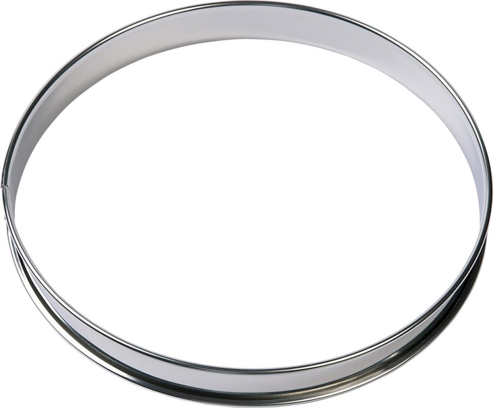 Brand New Cake taartring RVS Ø16x2cm Kookring Bakring