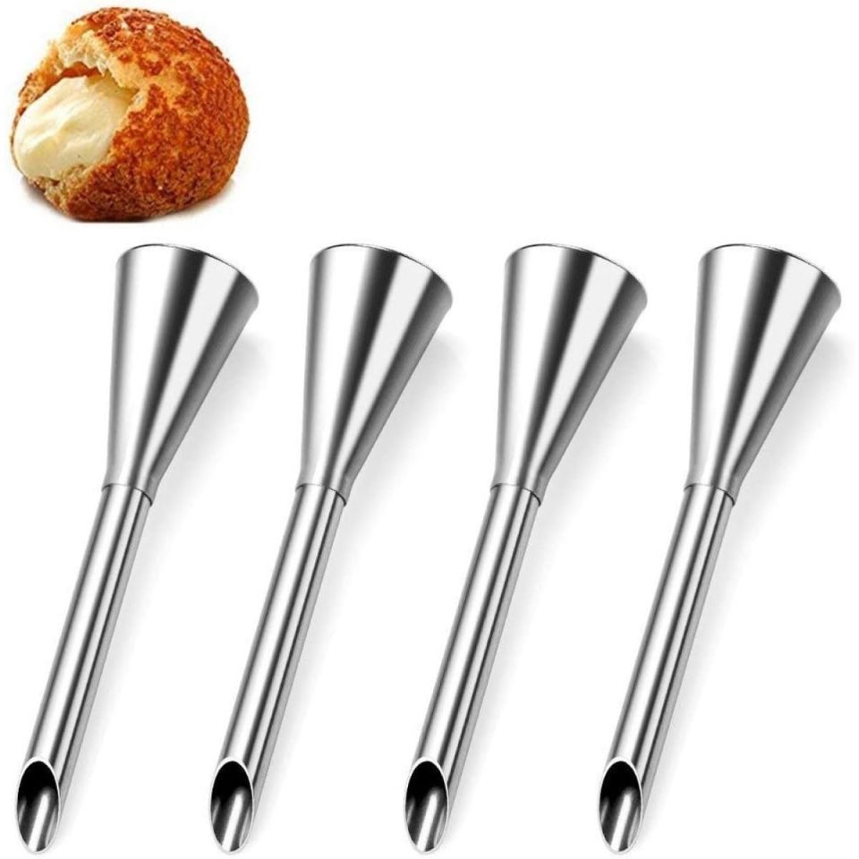 Qttvbtna spuitmondjes Lange Zilver (4 stuks)