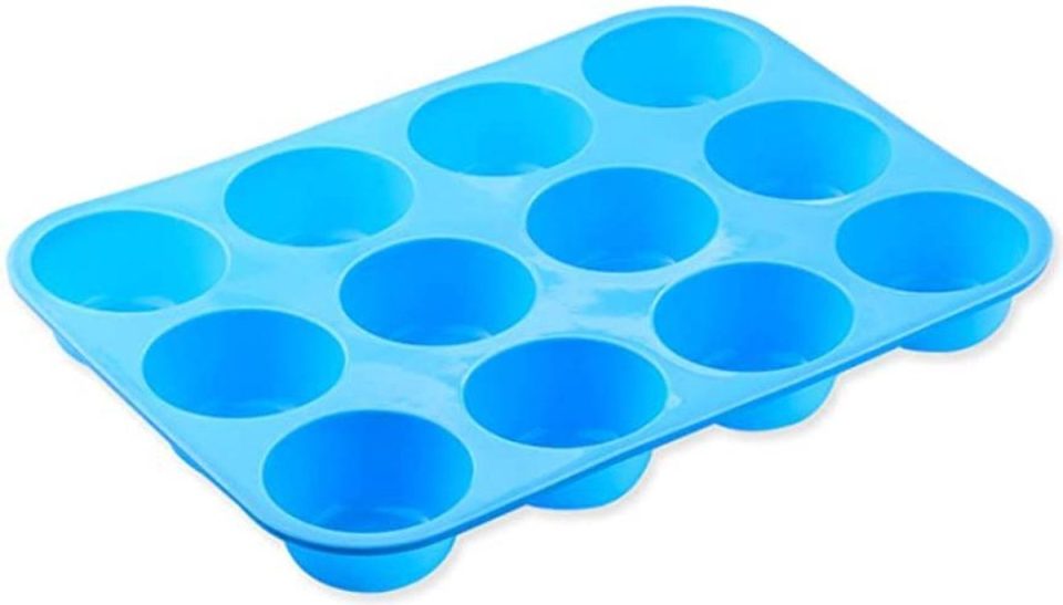 ZijTak bakvorm cupcake vorm blauw (12 stuks)