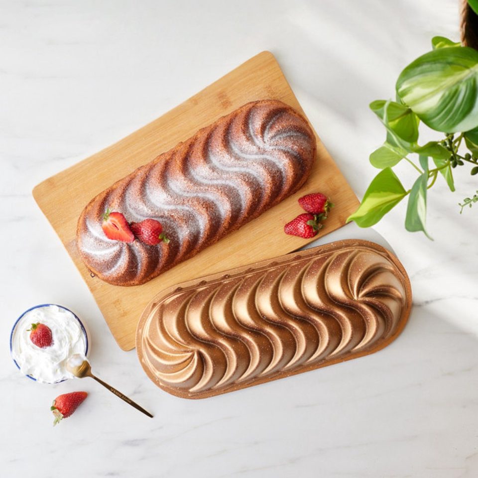 Karaca bakvorm Cake Pro Gegoten Goud 35 cm