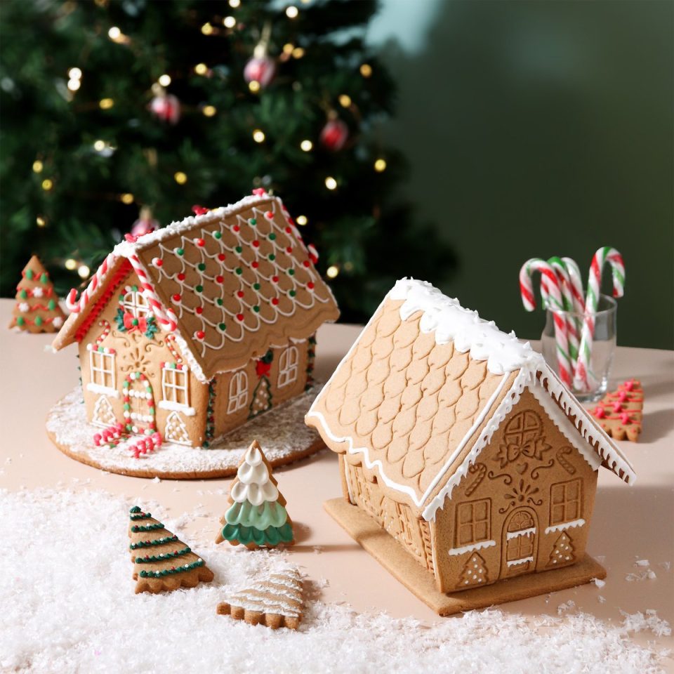 PME Christmas Cookie Cutters & Stamps Gingerbread House