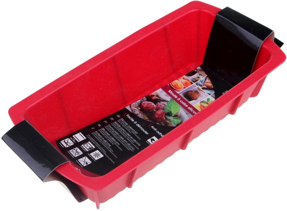 Crealys cakevorm in silicone 513004 25 x 12,5 x 6 cm