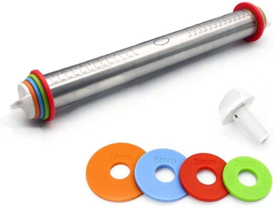 Home & Marker deegroller Verstelbare met 4 Dikte Ringen