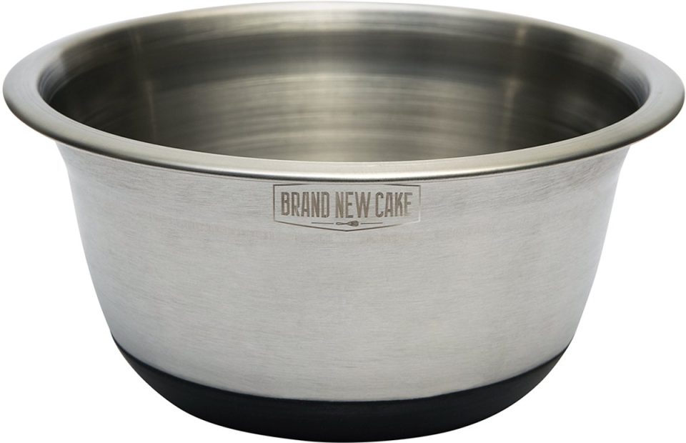 Brand New Cake beslagkom RVS Anti-Slip (Ø18,5cm) 1,4 l