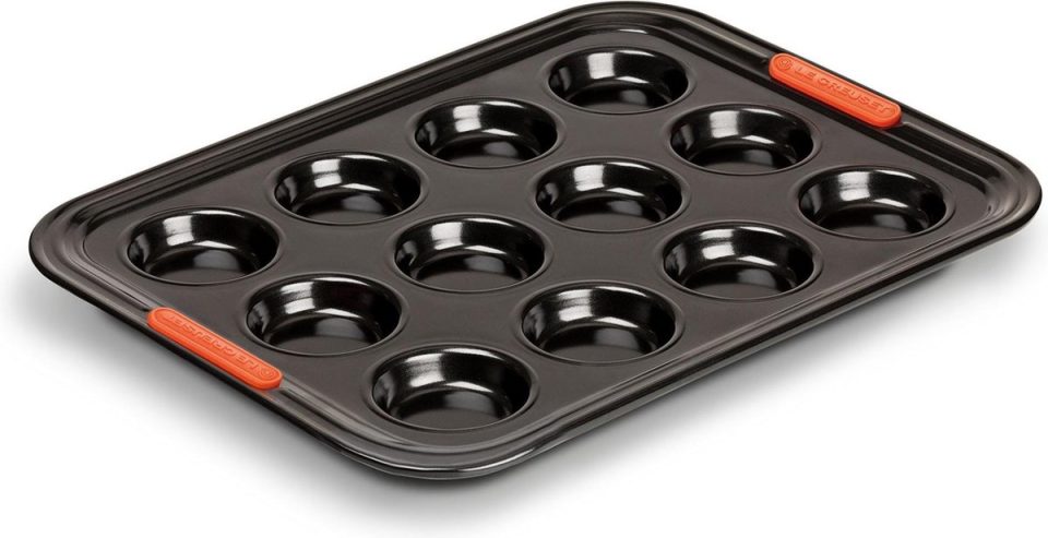 Le Creuset bakvorm 94100240000000 12 cakejes Zwart