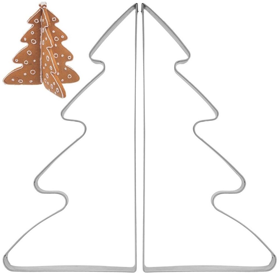Orion RVS Koekjesuitsteekvorm Set van 2 15,5 cm